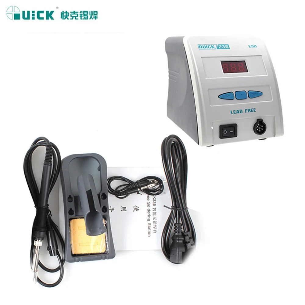 Оригинальная Антистатическая быстрая паяльная станция 236 90 Вт 220 В