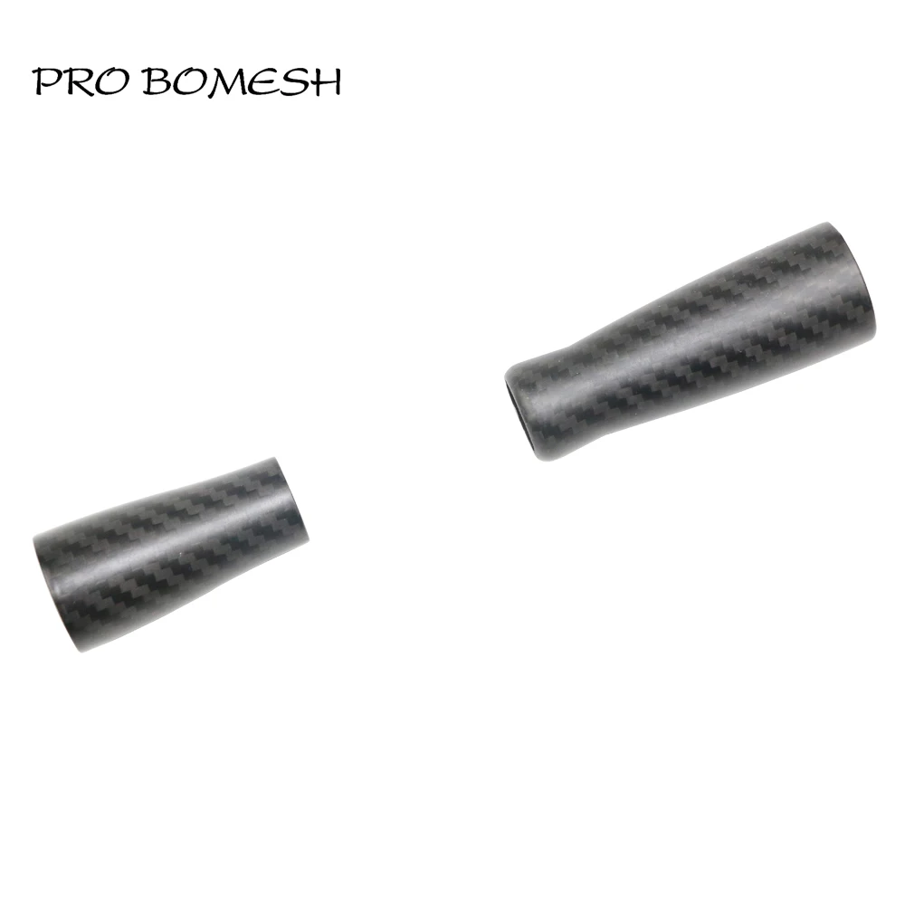 

Pro Bomesh 1Set 9.9g Carbon Fiber Rear Grip Split Grip Set DIY Fishing Rod Building Component Repair Rod Pole