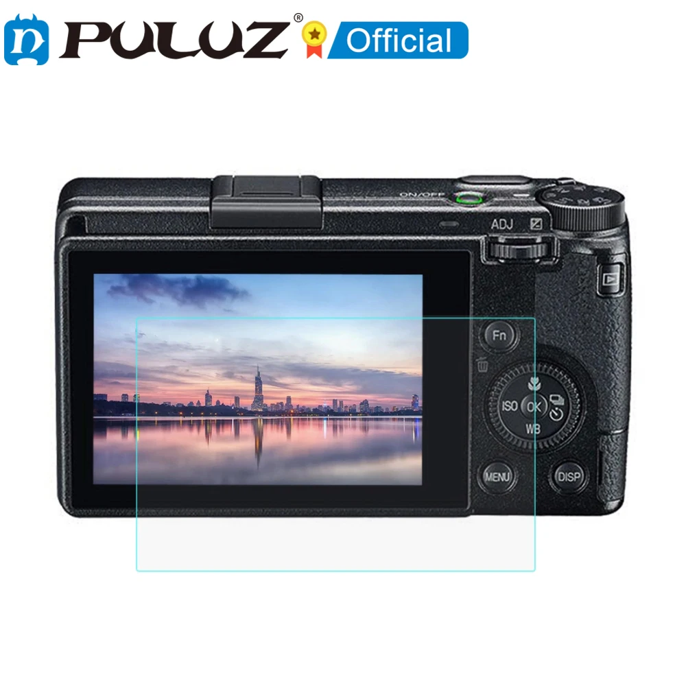 PULUZ 2.5D 9H защитная пленка из закаленного стекла для Ricoh GR III|Защита экрана| |