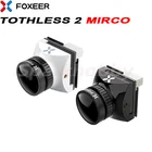 1 шт. Foxeer зубочистка 2 Micro CMOS 12 1,7 мм 1200TVL PAL NTSC 4:3 16:9 FPV камера с OSD 4,6-20 в естественное изображение для дрона RC FPV