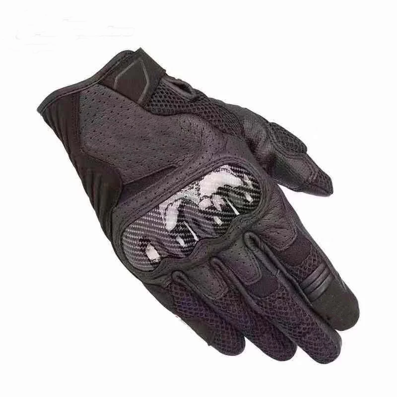 

2020 A Star Racing Leather Motorcycle Gloves Moto Waterproof Gloves Motorcycle Protective Gears Motocross Gloves gift