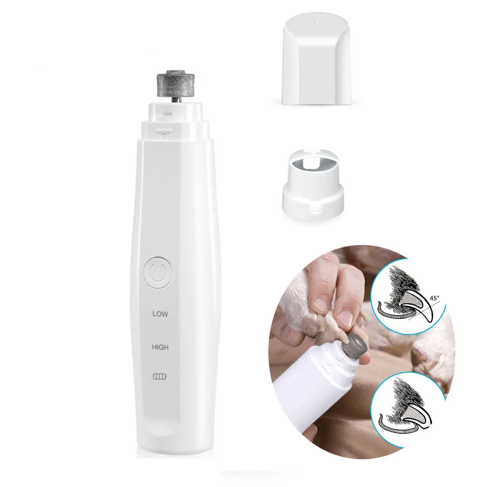 Электрические кусачки для ногтей собак больших пород разглаживание