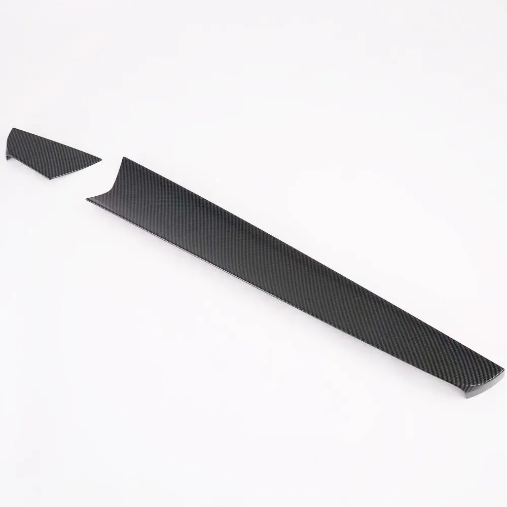 

For Hyundai Palisade 2020 2PCS Carbon Fiber ABS Car Dashboard Trim Console Panel Molding Cover Accessories Car Styling