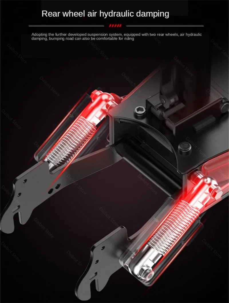 Daibot складной электрический велосипед 10 дюймов двух колесных электрические