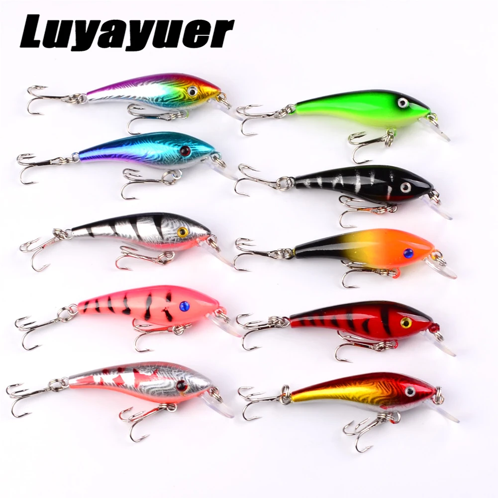 

Приманка рыболовная жесткая, 5,7 см, 4,4 г, 8 шт., ловля щуки и карпа