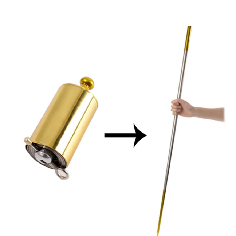 

JOYLIVE Magic Wand Portable Martial Arts Stick Stainless Steel New High-quality Telescopic Stick Outdoor Sports Magic Props