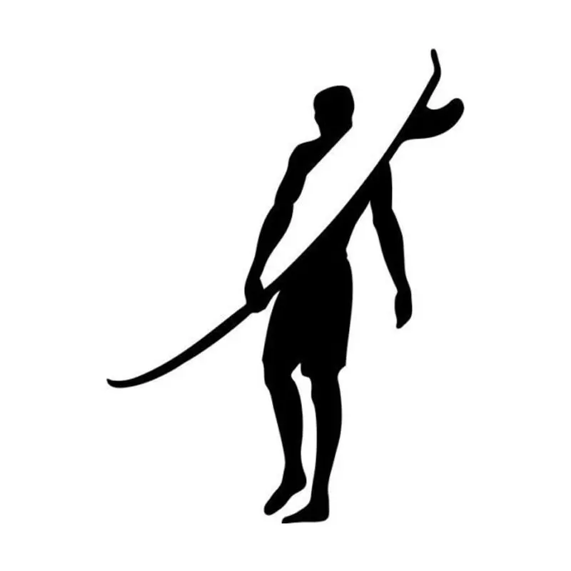 

Fuzhen Boutique Decals Exterior Accessories Creative Surf Sports Vinyl Car Stickers Waterproof KK Decal