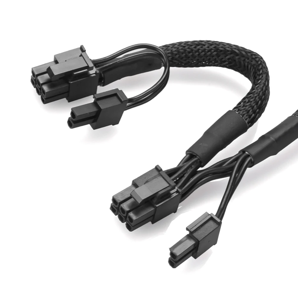 RGeek PCI-E 8pin к Dual 8(6 2)Pin Кабель питания PCIe 8 Pin 1 2 Spliter для Corsair RM1000 RM850 RM750 RM650 RM550 RM450 |