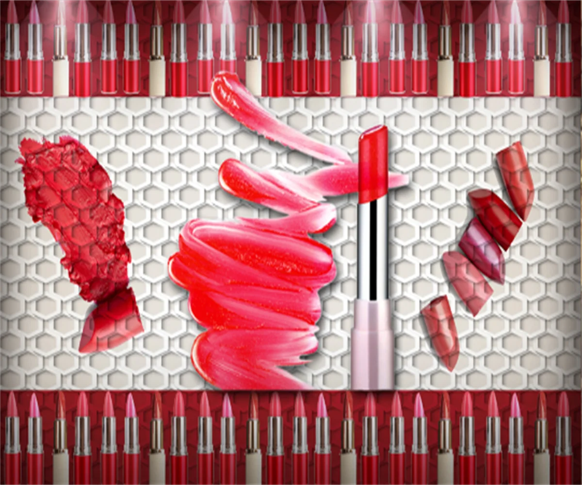 

Customize any size 3D tooling mural wall stickers retro HD beauty tattoo beauty tooling background wallpaper photo stickers