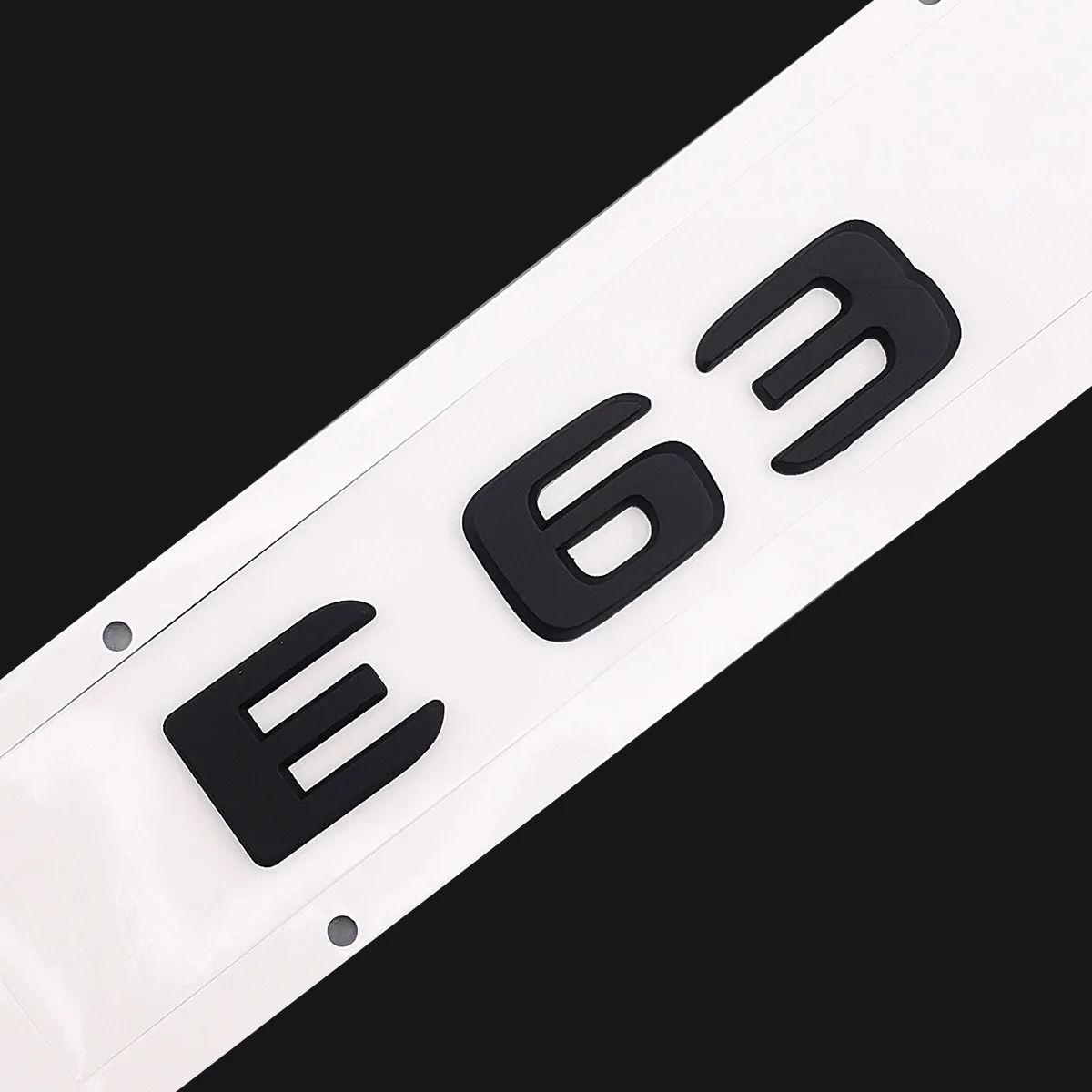 Оригинальный размер 1:1 эмблема заднего хвоста автомобиля с номером буквы стикер