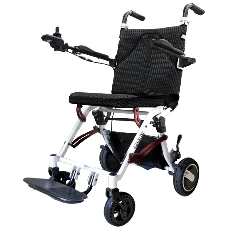 

Новый продукт, само складное Электрическое Кресло-коляска литий Батарея с джойстиком Foldup скутер, способный преодолевать Броды для людей с о...