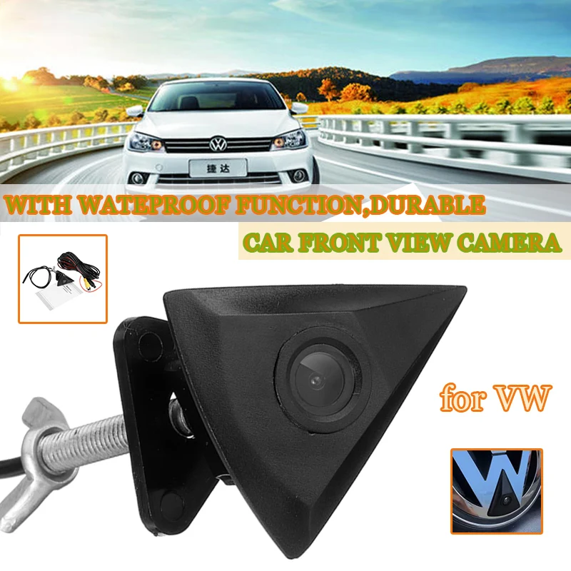 

Vehicle Camera Car Front View Camera Logo CCD HD Waterproof Degree For VW Volkswagen GOLF Jetta Touareg Passat Polo Tiguan Bora