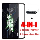 Для Xiaomi Black Shark 4S Pro Защитное стекло для экрана черная Shark 4S Pro Закаленное стекло Защитная пленка для телефона черная Shark 4S Pro