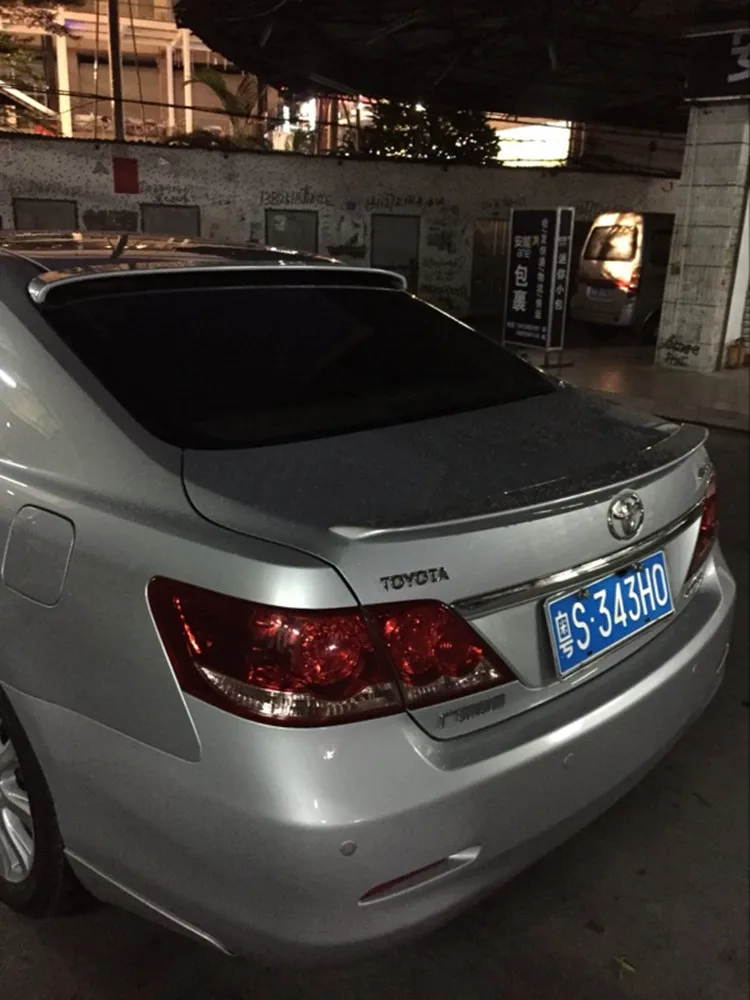Неокрашенная Крыша заднего крыла RQXR из АБС-пластика задний спойлер для toyota camry