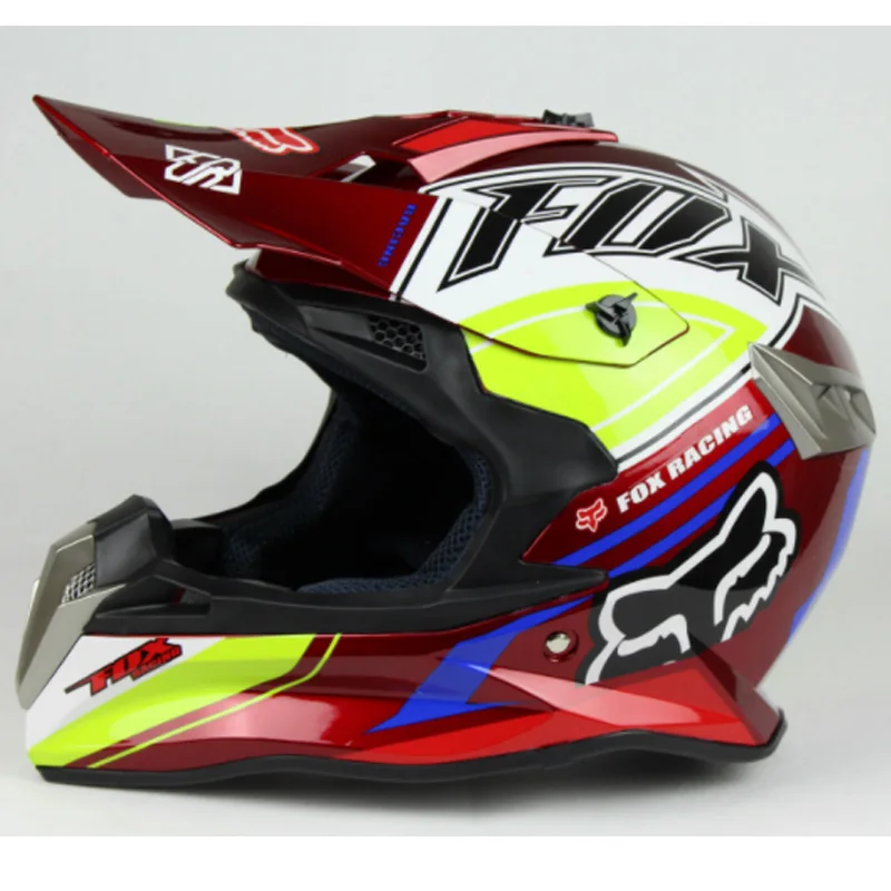 Профессиональный Гоночный moto крест шлем-каска moto крест hors маршрут Capacete moto Casco внедорожный мультфильм для взрослых и детей байкерские хел