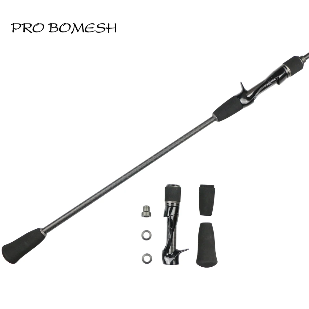 Pro Bomesh 1 комплект 49 6 г литья EVA ручка вставляется углеродная трубка DIY Удочка