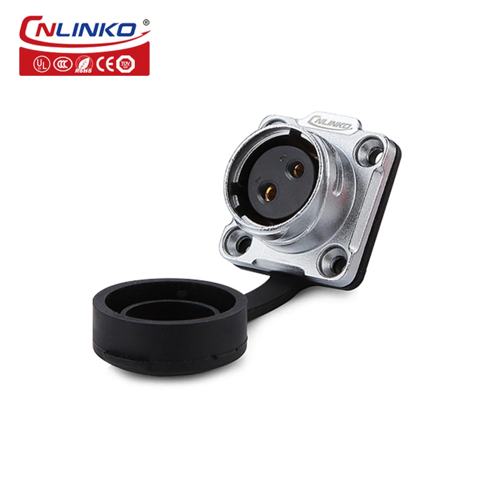 Металлический байонет M20 2 контактный водонепроницаемый пружинный Кабельный