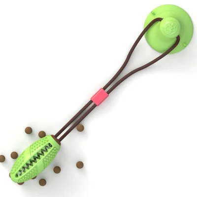 

suction cup tug dog toy with Suction Cup Push Elastic Ropes Pet Tooth Cleaning Chewing Playing IQ Treat Puppy Cats Toys
