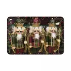 Рождественский коврик для орехов, напольный коврик из полиэстера, коврик для ног, нескользящий Противоскользящий коврик для ног, для коридора, кухни, спальни, балкона, туалета, 40*60 см