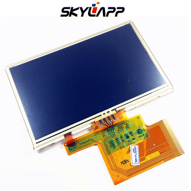 Оригинальный Полный ЖК-экран 4 3 дюйма LMS430HF12 LMS430HF12-003 GPS панель дисплея сенсорный