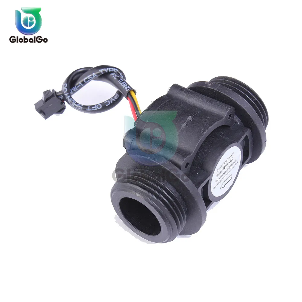 DN25 DC 5-24V датчик уровня воды и жидкости контроллер переключателя 1-60 л/мин расхода |