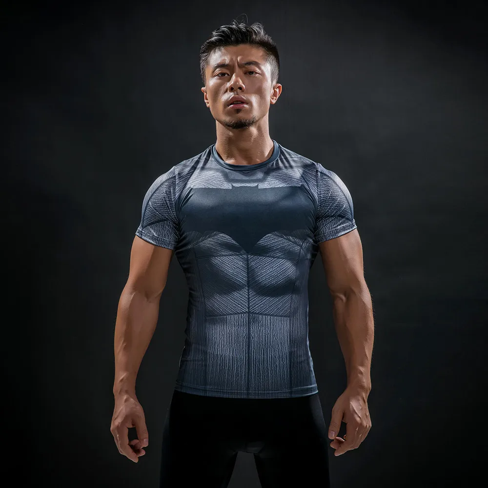 Мужские спортивные футболки с 3D принтом Капитан Америка, Мстители Marvel 3, Железный человек, фитнес, мужская тренировочная футболка
