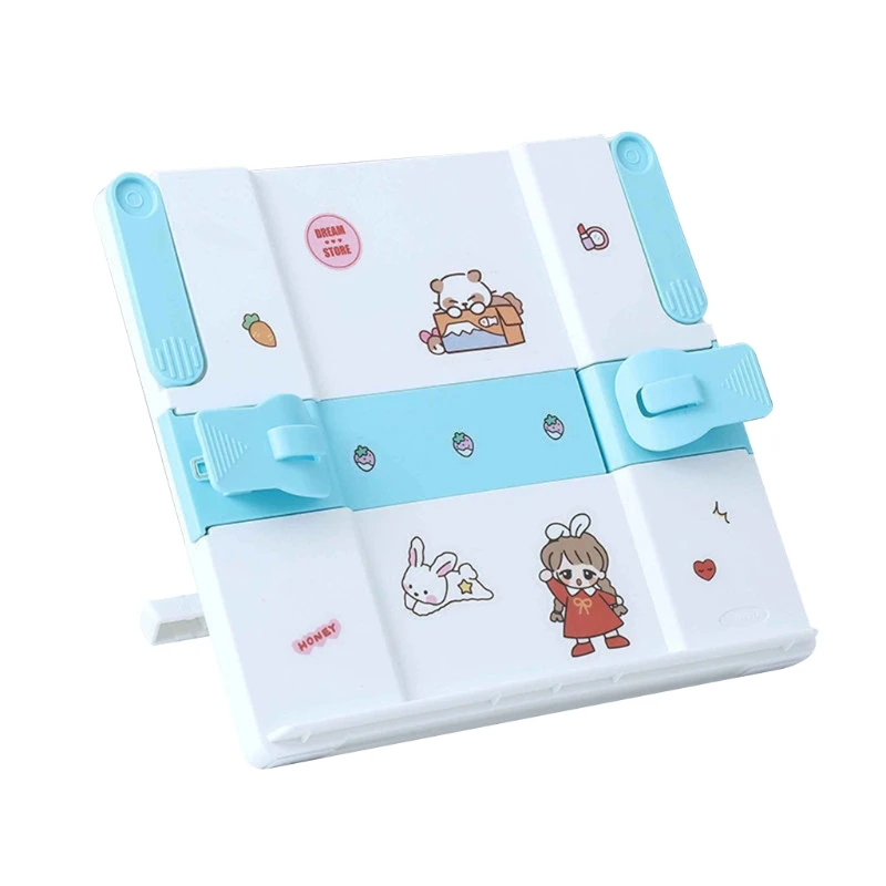 

Многофункциональная стойка для чтения, прочный держатель для учебников, подставка, портативный стол для чтения для студентов, подставка дл...