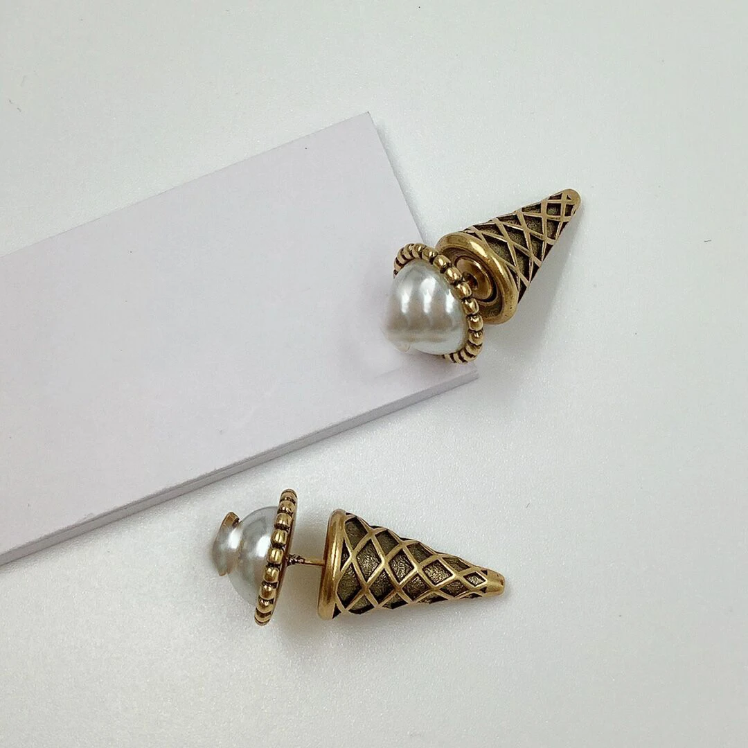 

Fashion Designer Pearl Ball Drop Dangle Earrings Ear Stud Bijoux For Women Lady Party Wedding Lovers Gift Engagement Jewelry