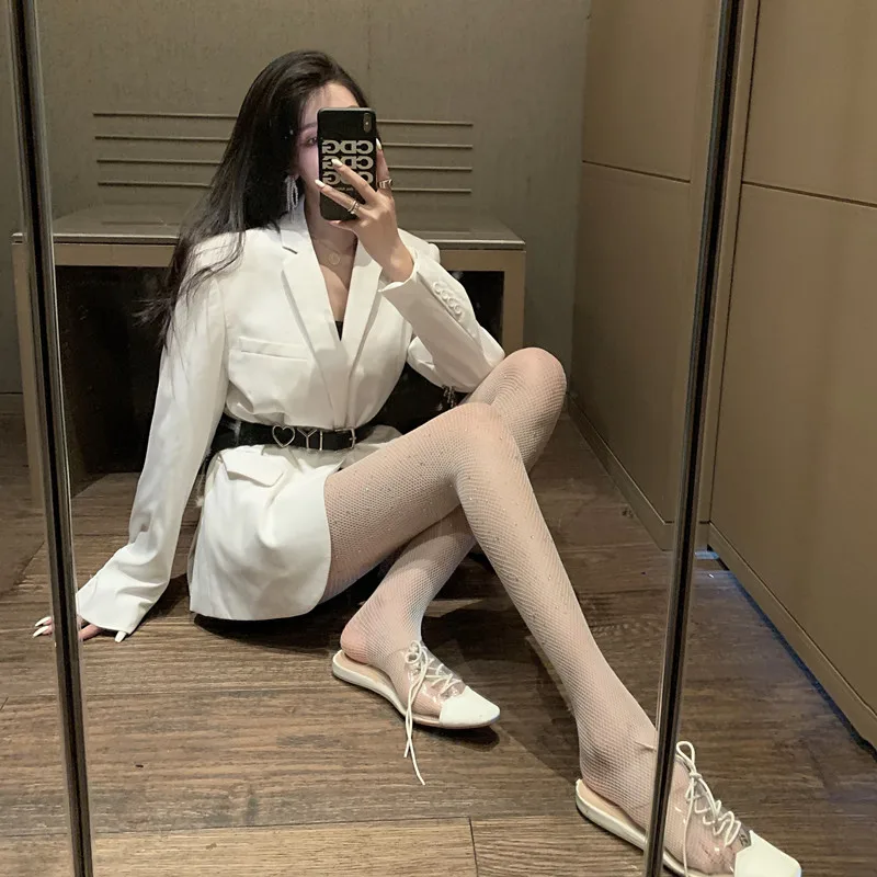 

women sexy black fishnet stockings socks 98366#