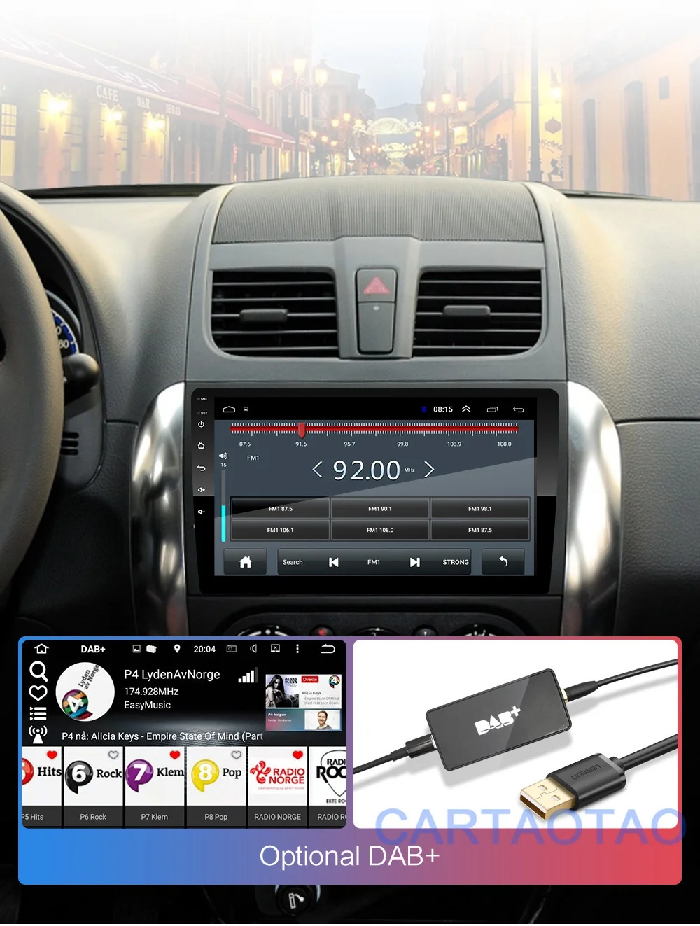 2G+ 32G " 2DIN Android 8,1 GO автомобильный DVD мультимедийный плеер для Suzuki SX4 2006-2012 автомобильный Радио gps навигация WiFi BT плеер 2 Din