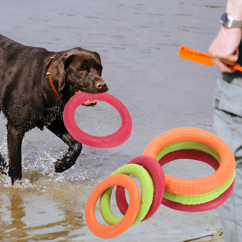 

Dog EVA Flying Discs Pet Training Ring Interactive Training Dog Toy Portable Outdoors Large Dog Toys Pet Products Motion Tool