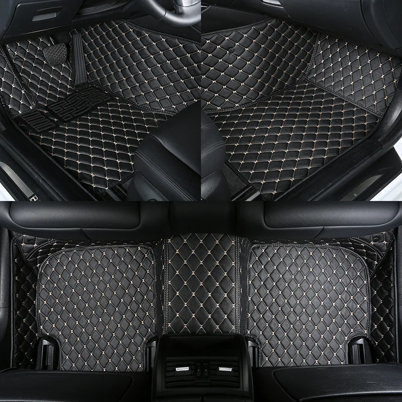 

No Odor Full Covered Custom Special Car Floor Mats for Land Rover Freelander Wear-resisting Non-slip Carpets Waterproof Rugs