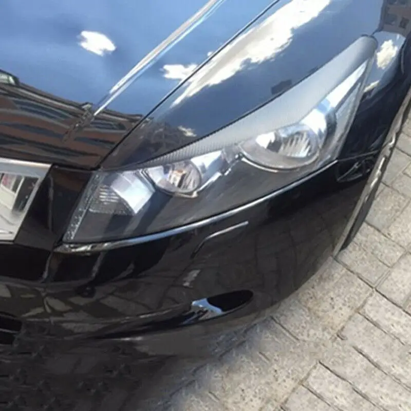 Передняя фара лампа наклейка для бровей украшение Honda Accord 8th 2008 2009 2010 2011 детской