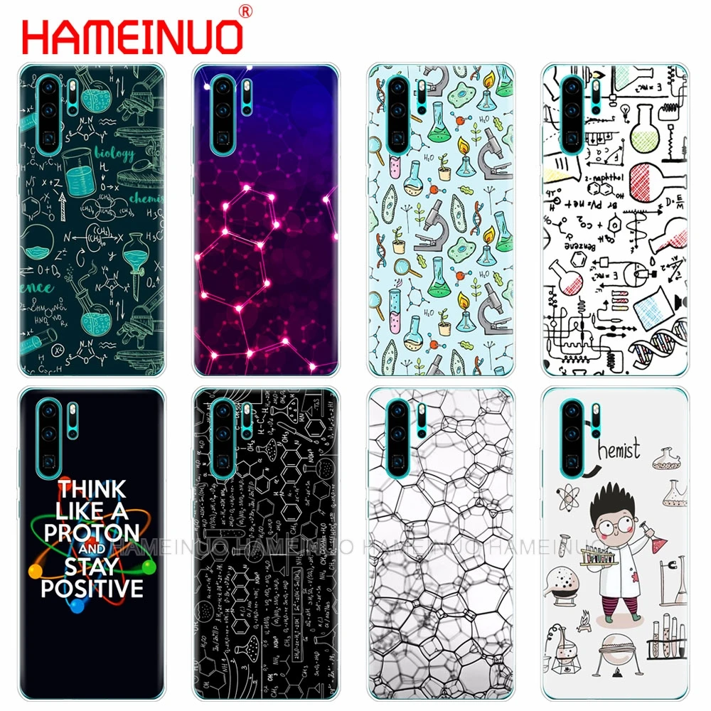 Силиконовый чехол для телефона huawei P30 PRO LITE P SMART 2019 plus p smart Z p20 lite 2018 2020 2021 Биология и