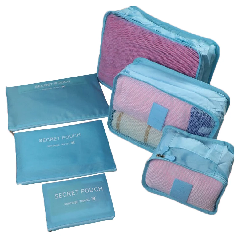 Сумка CellDeal для хранения одежды 6 шт./компл. водонепроницаемая дорожная сумка