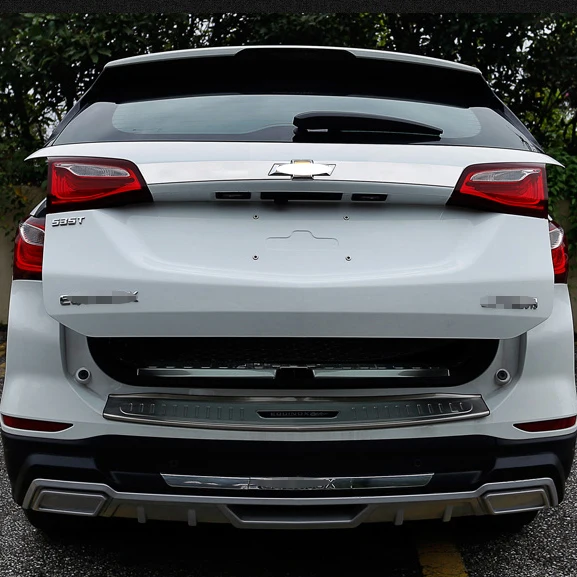 For Chevrolet Equinox 2018-2021 stainless steel Rear Trunk Lid Cover Trim strip 2pcs car styling | Автомобили и мотоциклы