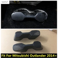 accessories for mitsubishi outlander 2014 2021 seat under air condition ac vent outlet dust plug protector cover kit trim
