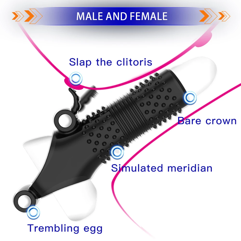 Многоразовый презерватив вибрирующий пенис удлинитель рукав для увеличения