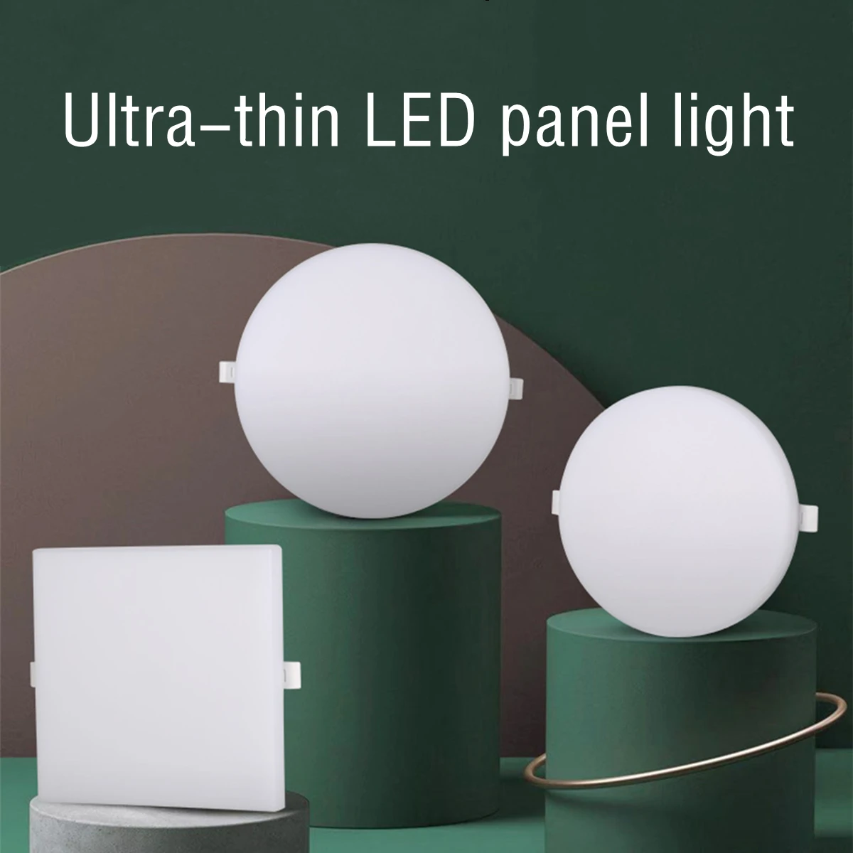 Ультратонкий Встраиваемый светодиодный потолочный светильник s современные