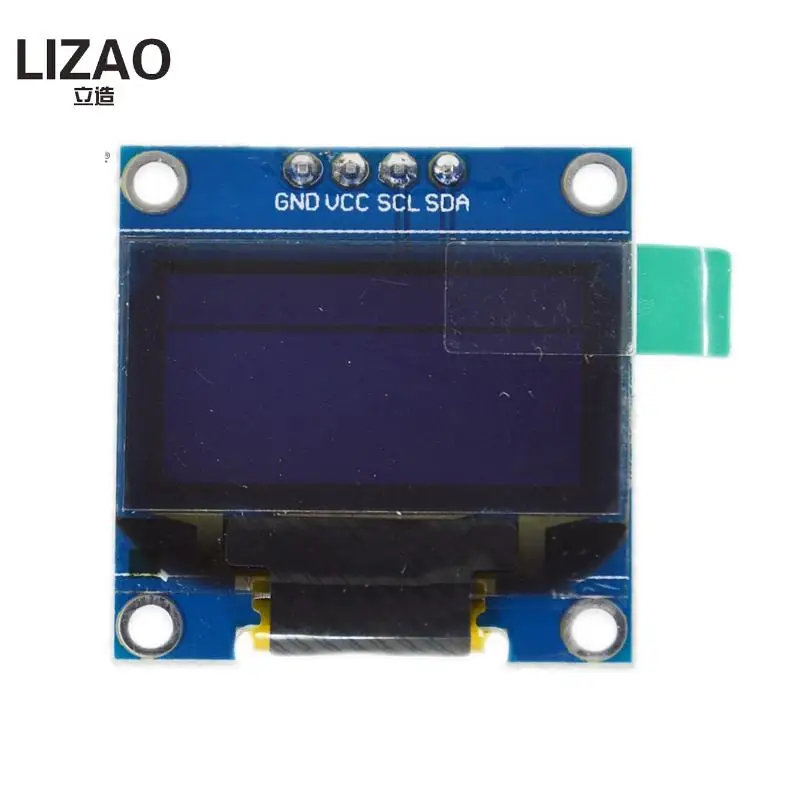 Модуль последовательного белого дисплея OLED IIC 0 96 дюйма 128X64 I2C SSD1306 12864 плата с
