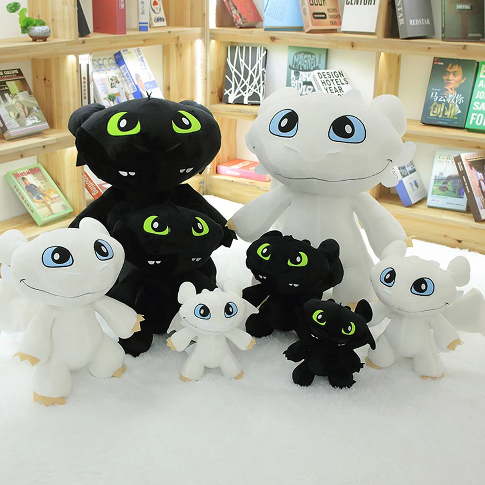 

Baby Kid Plush Toy cartoon toothloss black white Birthday Gift Children Stuffed Toys