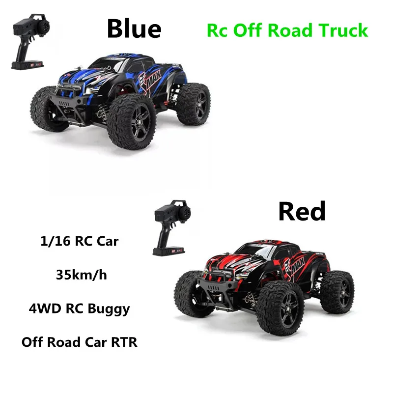 RTR RC Car 35km/h High High Speed Car Radio Controled Vehicle 1:16 Remote Control Car Toys For Children Kids Gifts