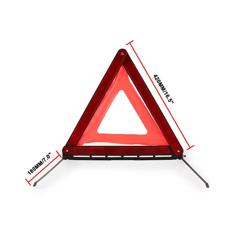 

Auto Accessories Car Warning Safety Warning Sign Car Tripod Foldable Parking Triangle Safety Warning Supplies