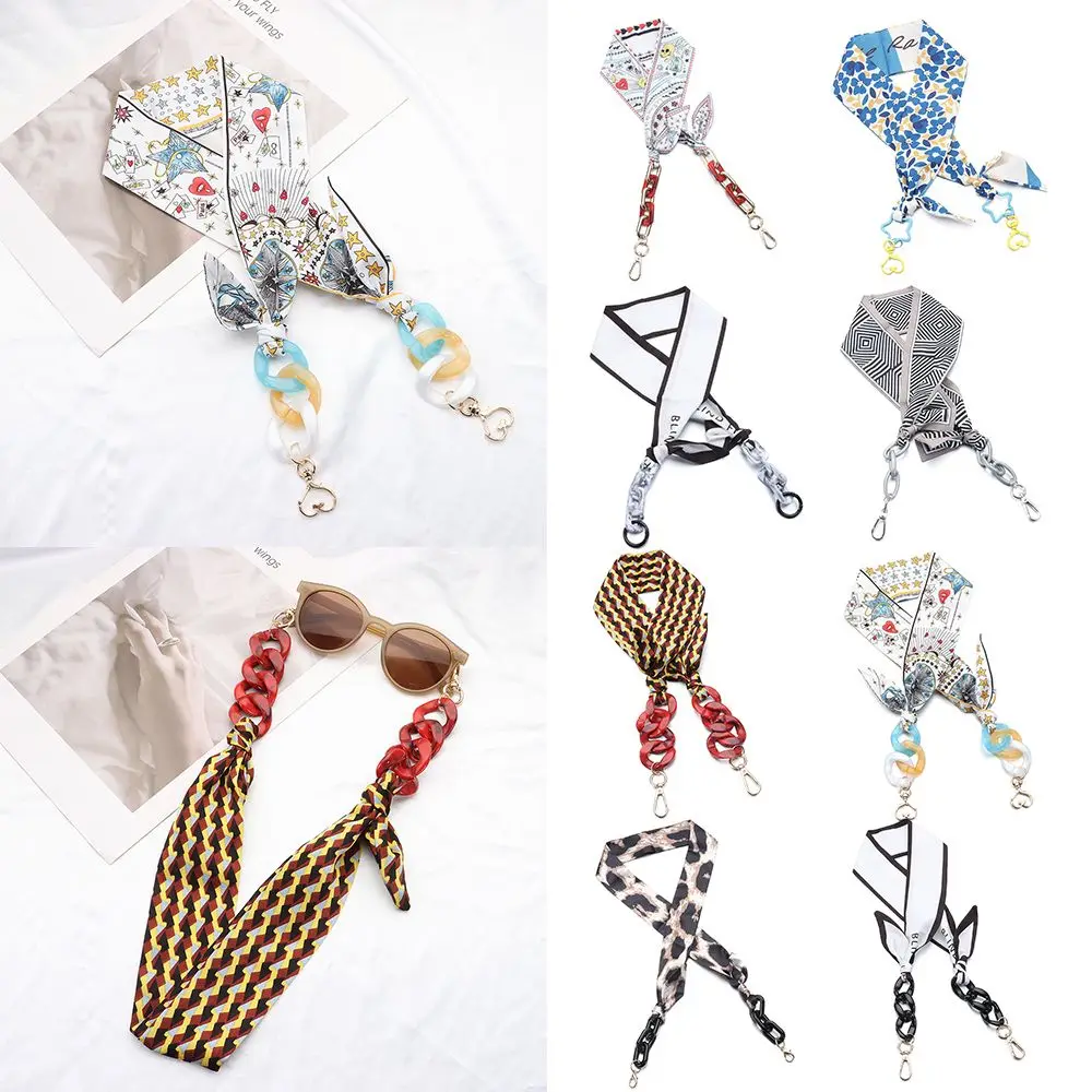 Многофункциональная цепочка для солнцезащитных очков в новом стиле с шелковой