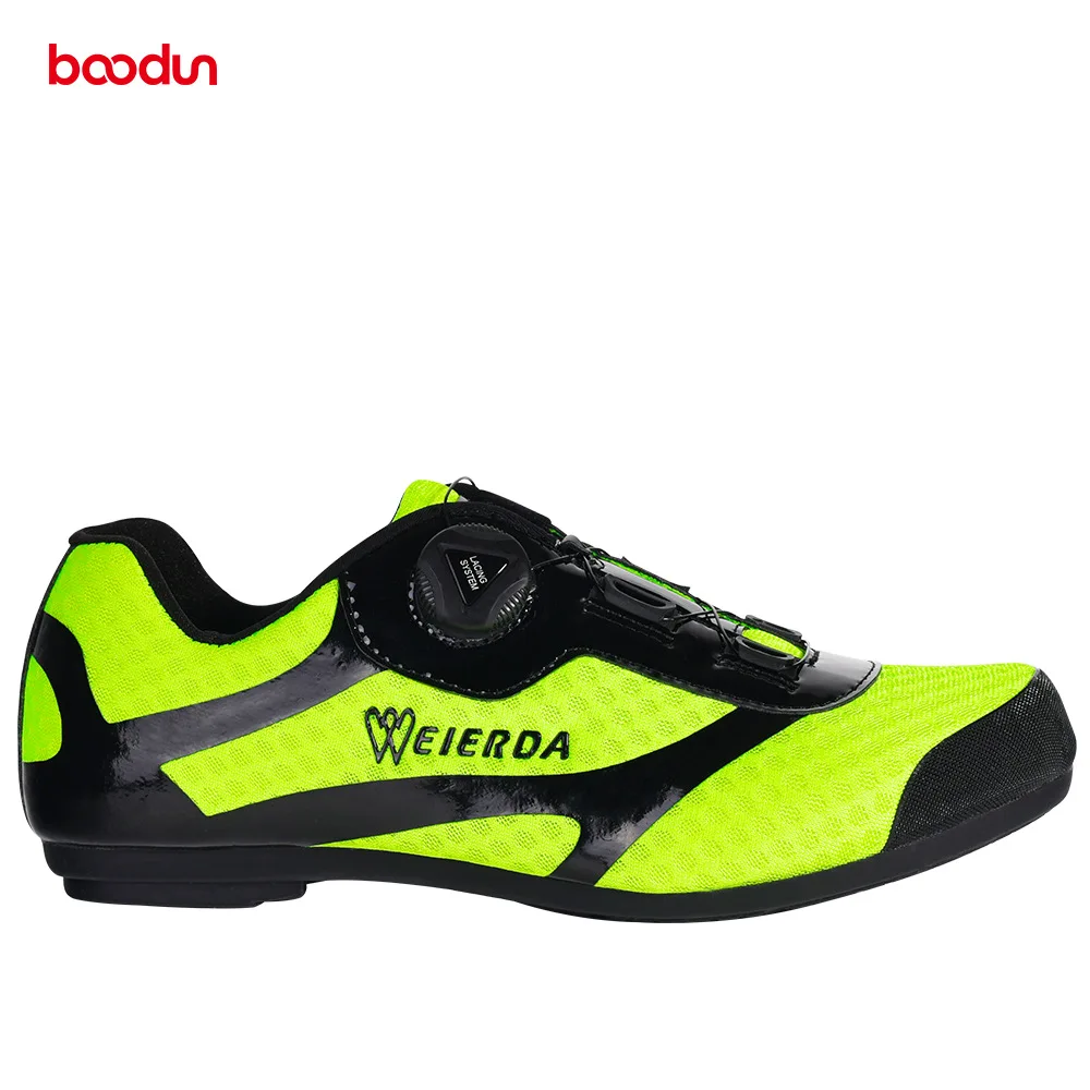 

Men Road Bike Shoes Bicycle Sneakers Anti-Slip Breathable Cycling Shoes Triathlon bicycle Athletic Shoes Zapatos Bicicleta