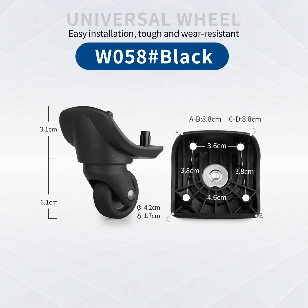 Customization wheelsCompatible with Mailv Z94 universal accessories pulleys cloth cases replacement password boxes repair