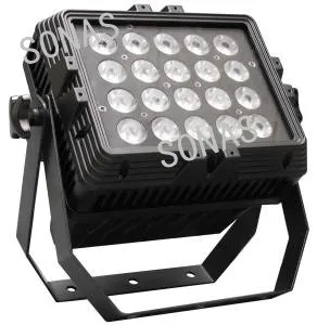 

IP65 led wall washers 24x15w 5in1 RGBWA waterproof LED DMX Wall Washer light outdoor rgbwa Led City Color light