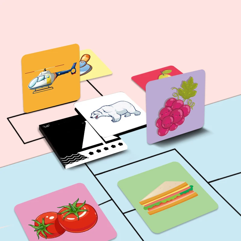 

Детские развивающие игрушки Монтессори для раннего развития, визуальная карта, ручная работа, развивающие игрушки для детей