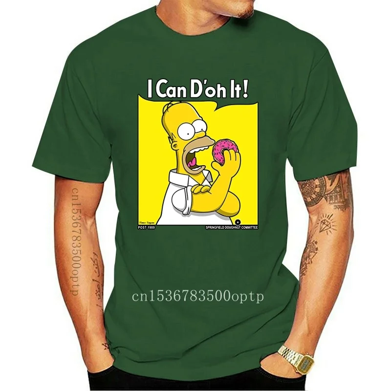 

Гомер может это сделать! Футболка мужская женская забавная новинка футболка мужская женская толстовка худи черная модная футболка