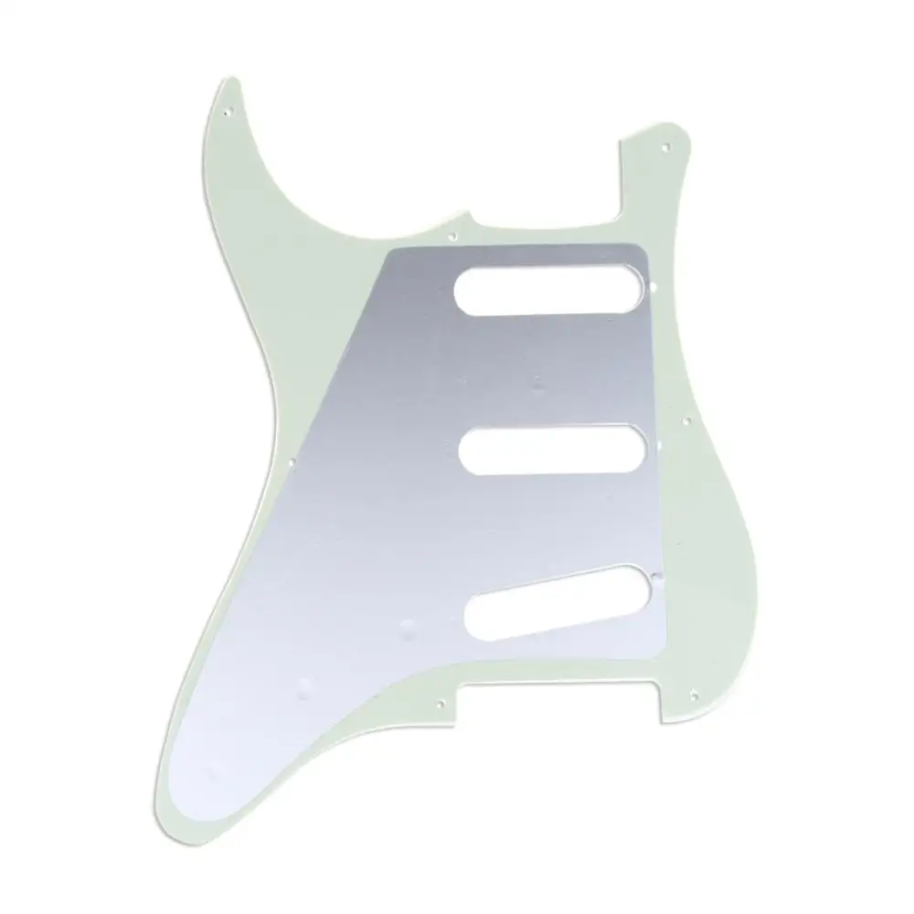 Strat Pickguard для гитары Musiclily Pro с 8 отверстиями JPN Fender Japan 57 Винтажный стиль Stratocaster 3
